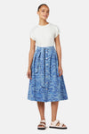 Gorman - Wave After Wave Midi Skirt - denim