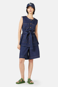 Gorman - Indigo Blues Denim Vest - indigo