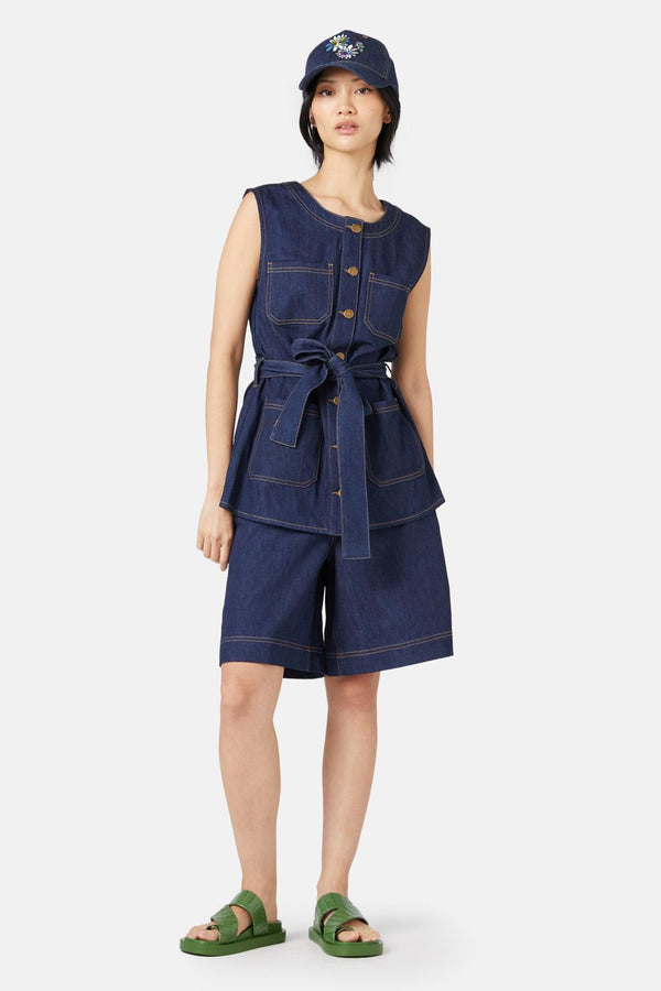 Gorman - Indigo Blues Denim Vest - indigo