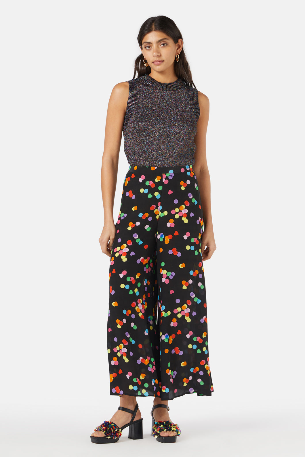 Gorman - Confetti Hearts Pant - print