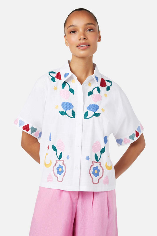 Gorman - Plate Up Shirt - white