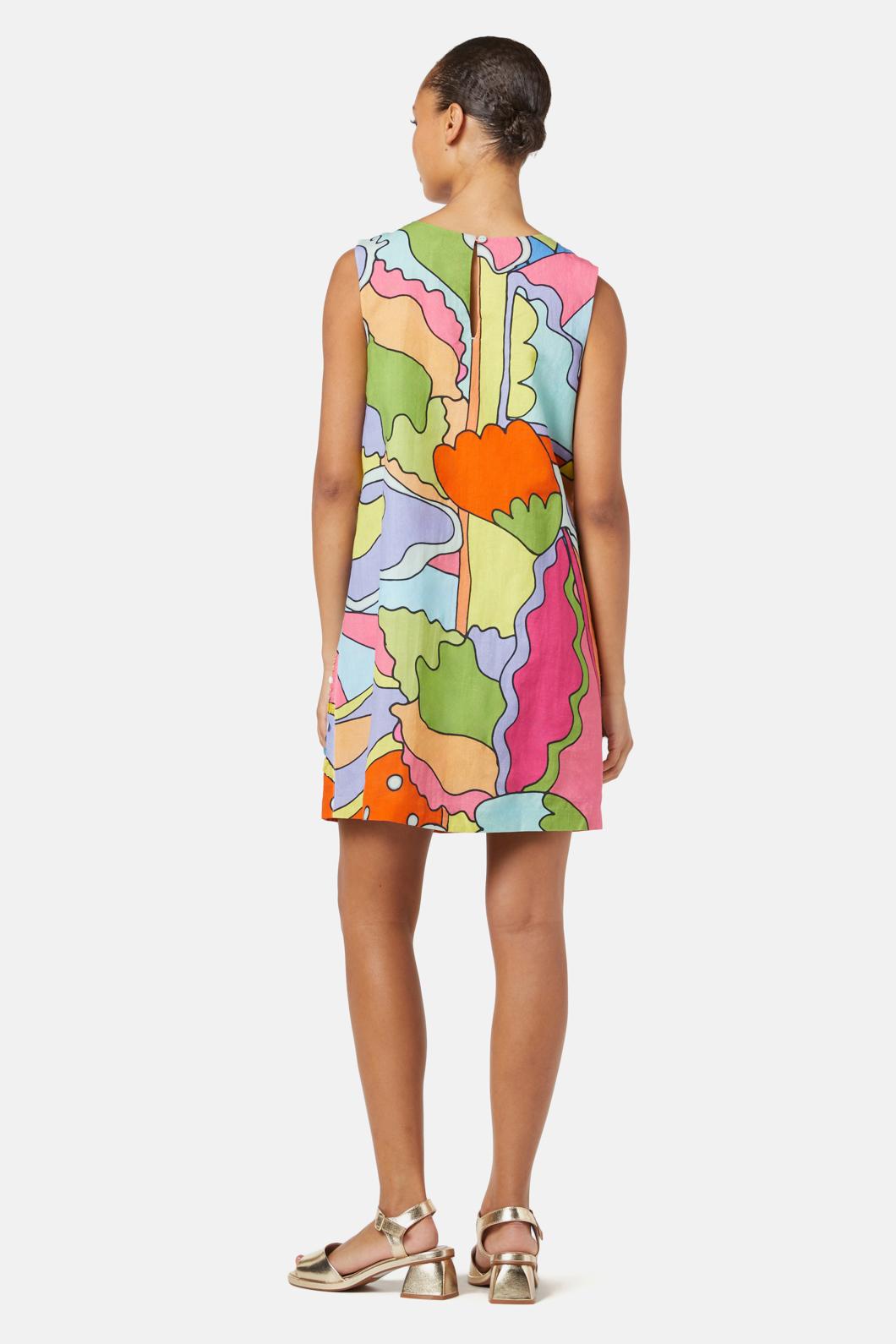 Gorman - Solar Eclipse Shift Dress - multi