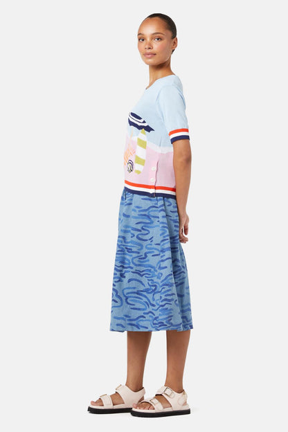 Gorman - Beside The Seaside Top - multi