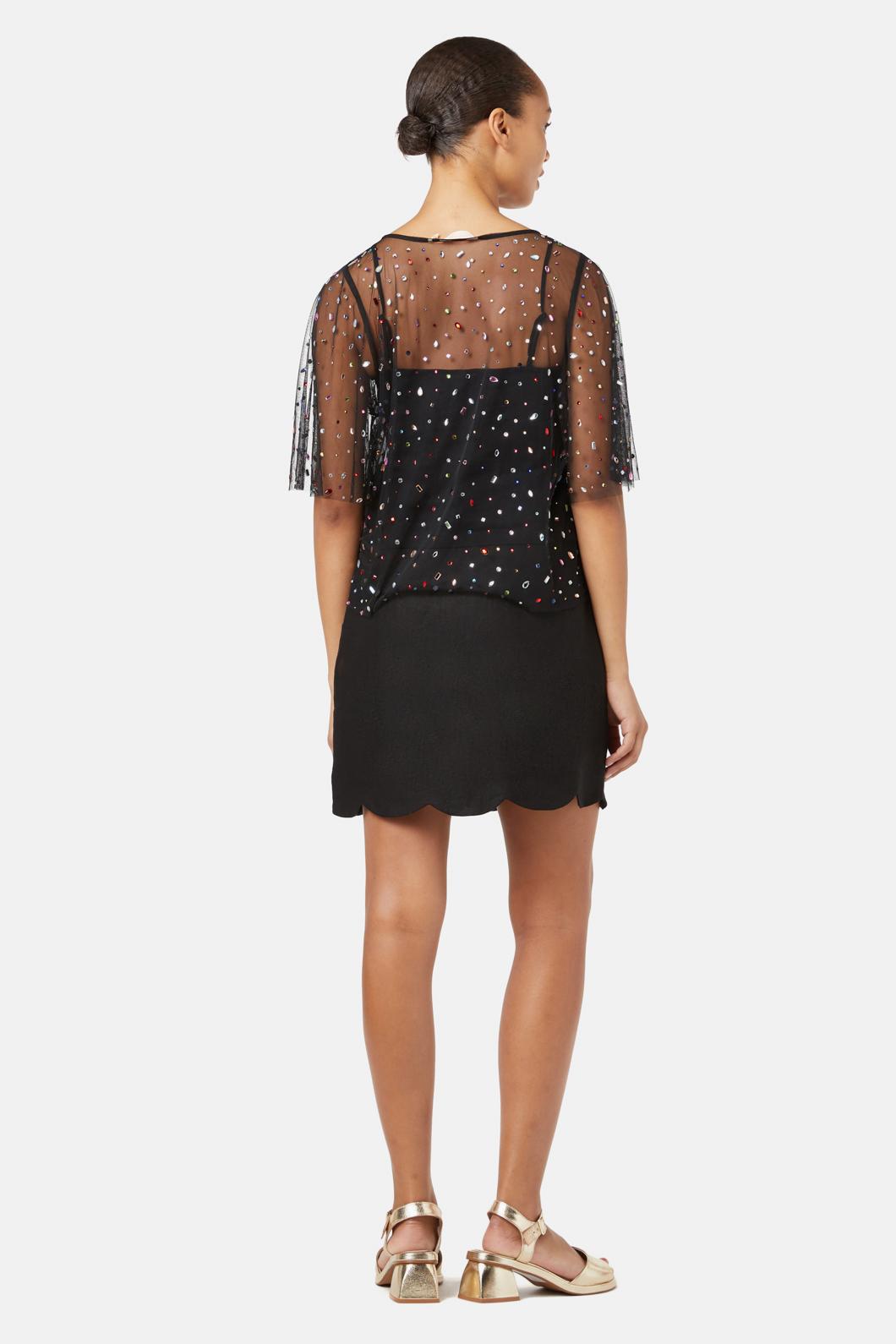 Gorman - Treasure Mesh Top - black