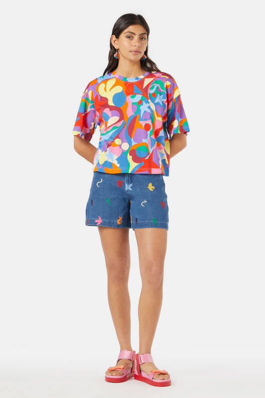 Gorman - Party Time Tee - print