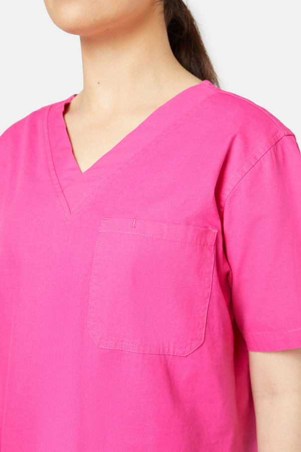 Gorman - Gorman Pop Pink Scrub Set - pop-pink