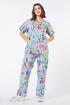 Gorman - Fuego Scrub Set - blue