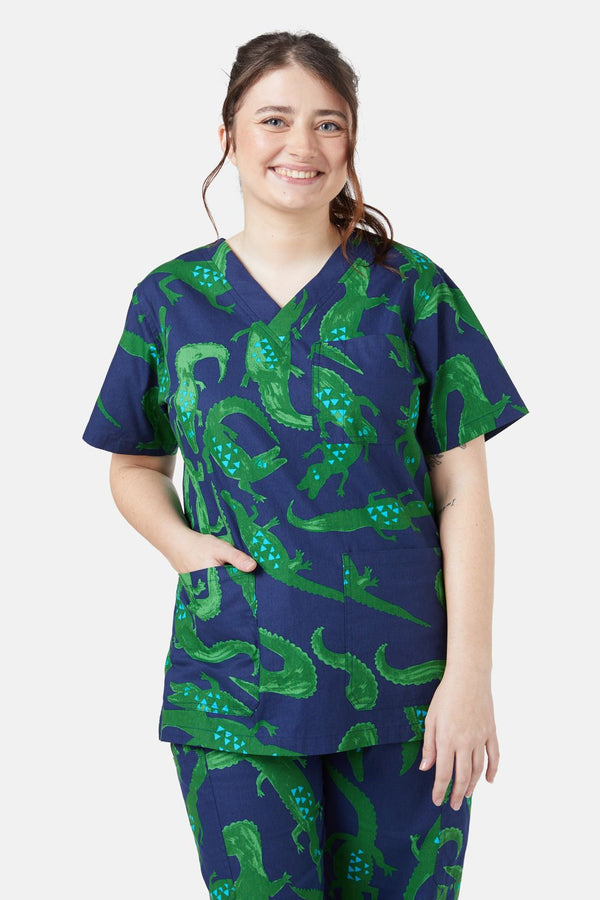 Gorman - Crocs Scrub Set - print