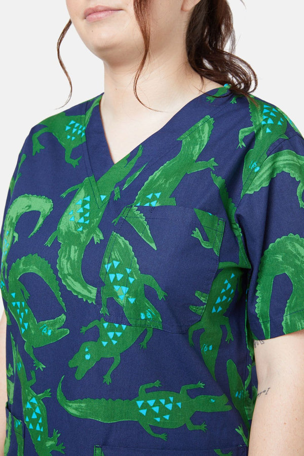 Gorman - Crocs Scrub Set - print