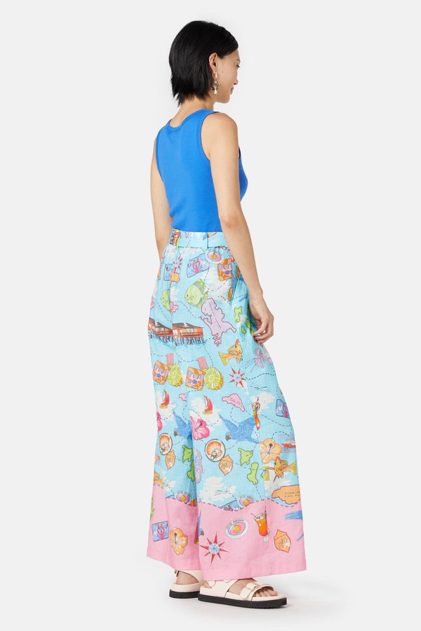 Gorman - Souvenir Pant - print