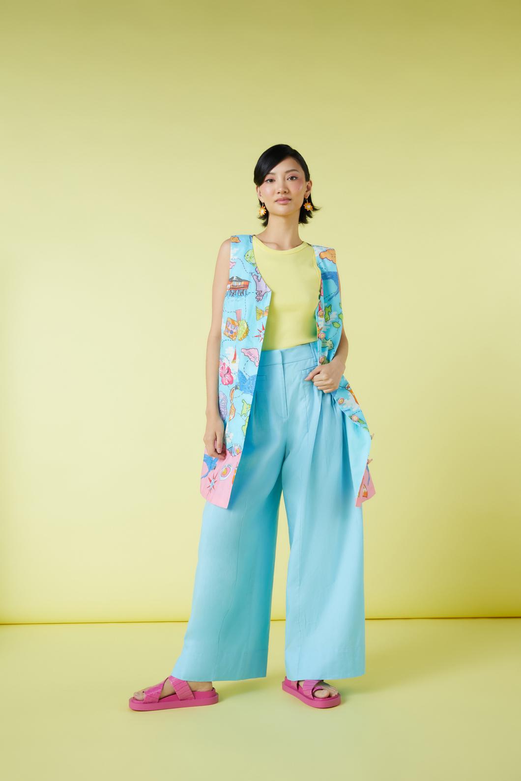 Gorman - Holiday Pants - light-blue