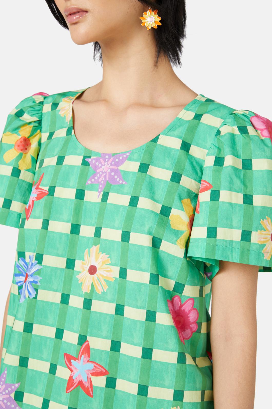 Wild Blossoms Swing Dress