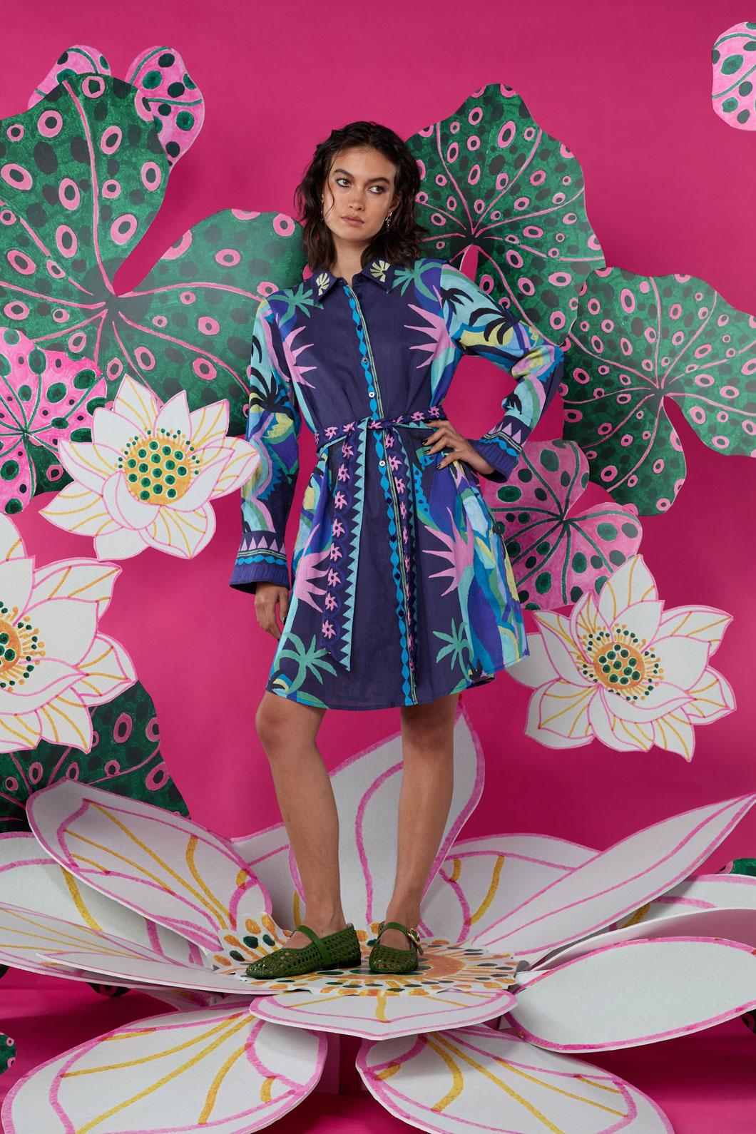 Jade Shirt Dress