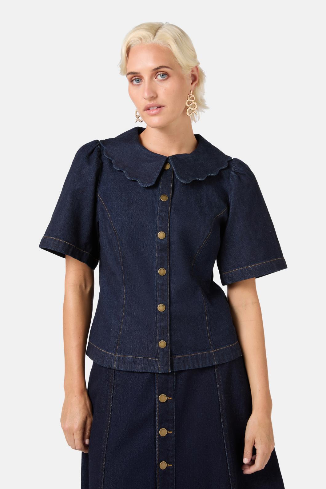 Gorman - Eloise Top - denim