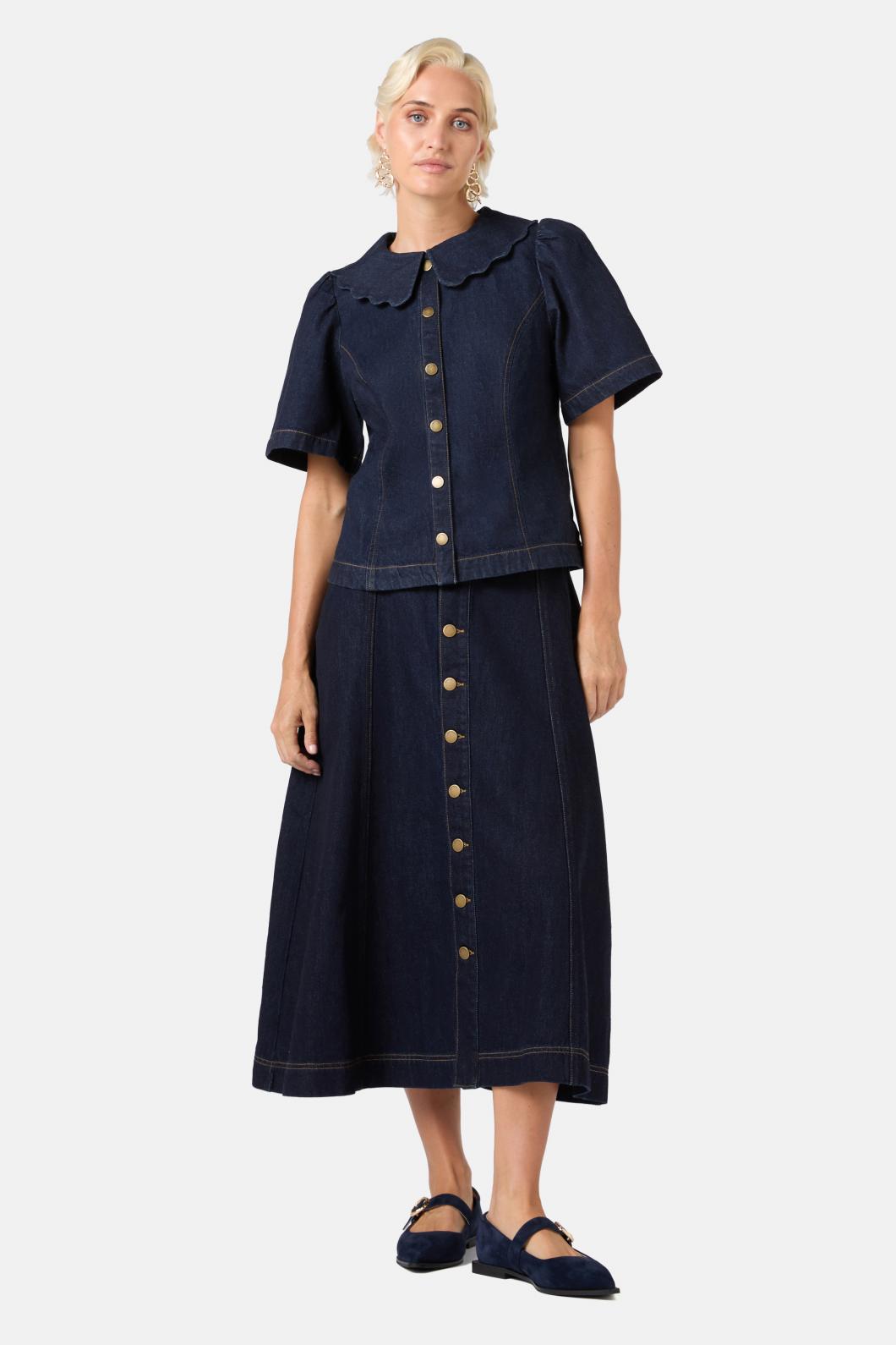 Gorman - Eloise Top - denim
