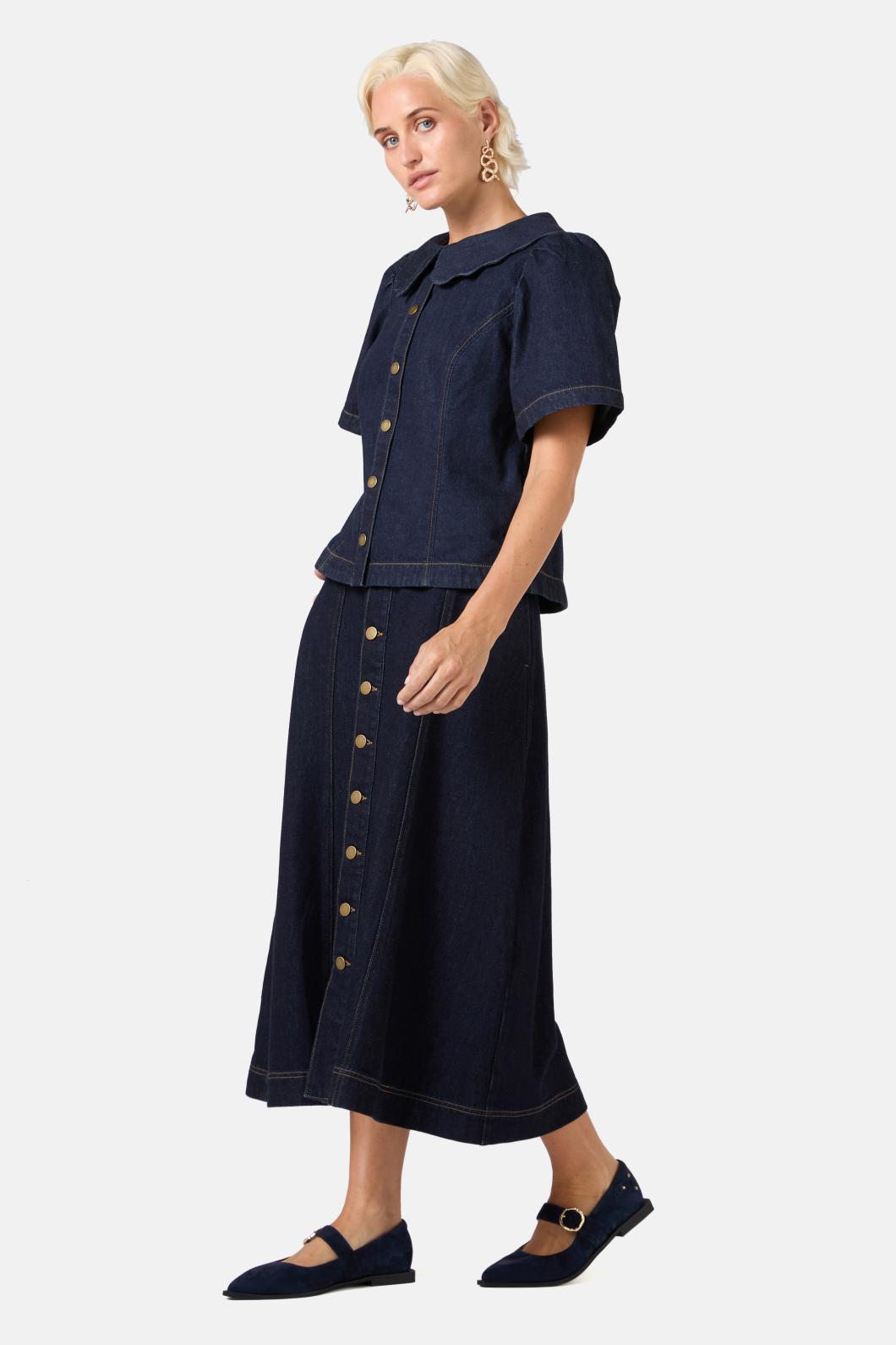 Gorman - Eloise Top - denim