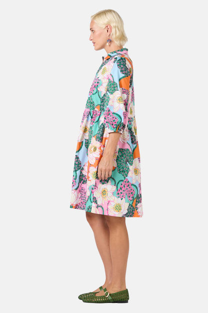 Gorman - Lotus Leopard Smock Dress - print