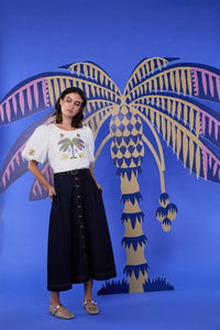 Gorman - Juniper Denim Skirt - indigo