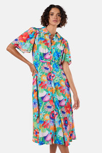 Gorman - Big Bouquet Shirt Dress - print