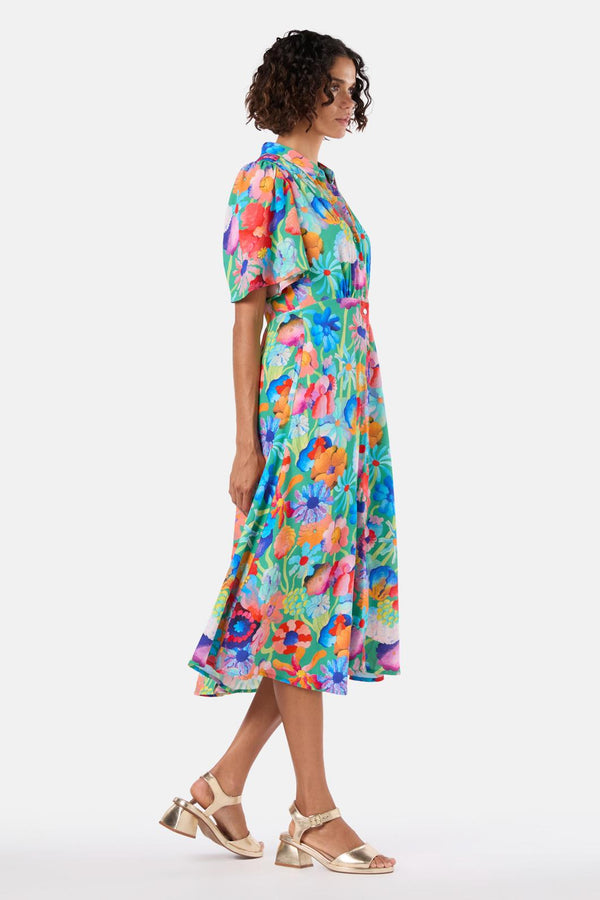 Gorman - Big Bouquet Shirt Dress - print