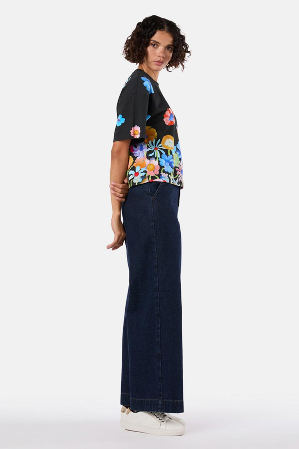 Gorman - Big BouquetPlacementRelaxedTee - print