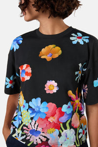 Gorman - Big BouquetPlacementRelaxedTee - print