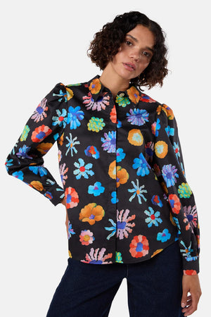 Gorman - Big Bouquet Button Shirt - print