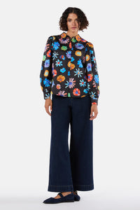 Gorman - Big Bouquet Button Shirt - print