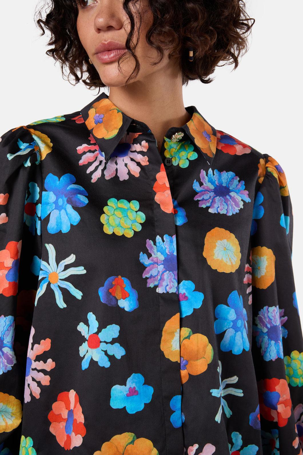 Gorman - Big Bouquet Button Shirt - print
