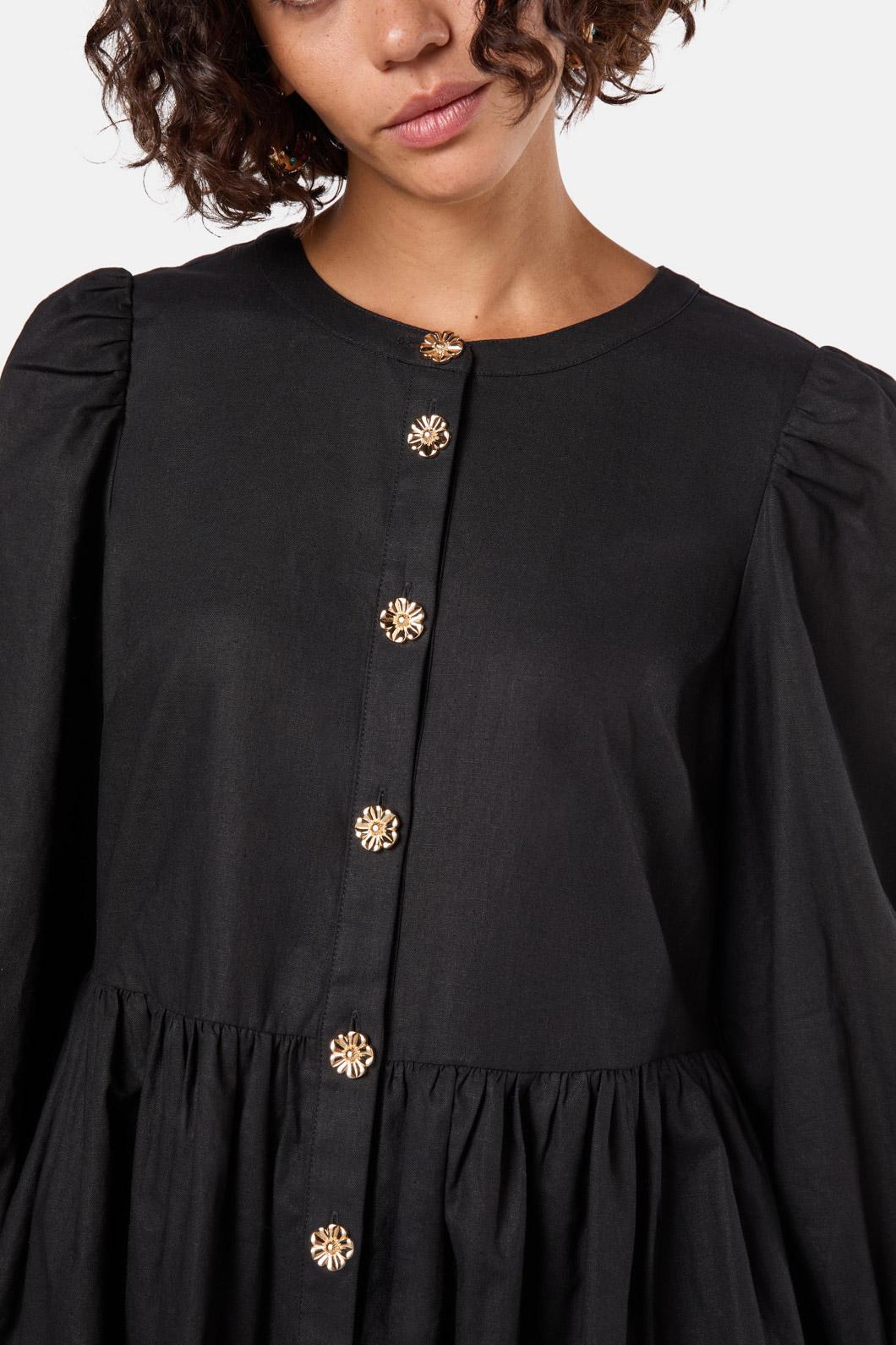 gorman black dress Gorman Womens Sheer Velvet Sleeveless Black Dress