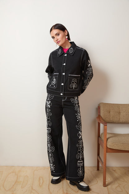 black