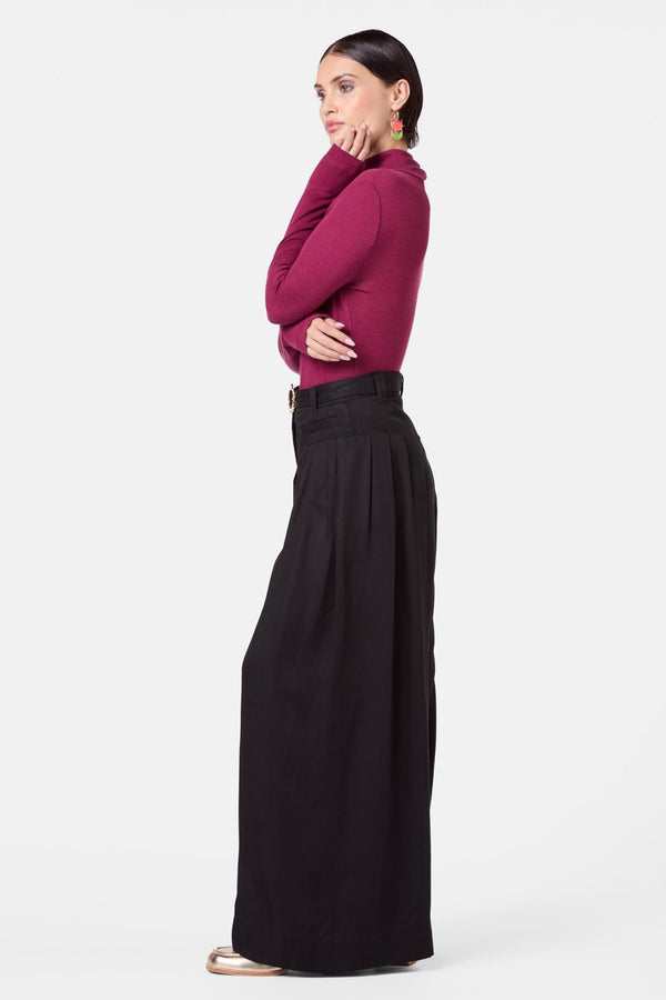 Gorman - Carnaby Pleat Pant - black