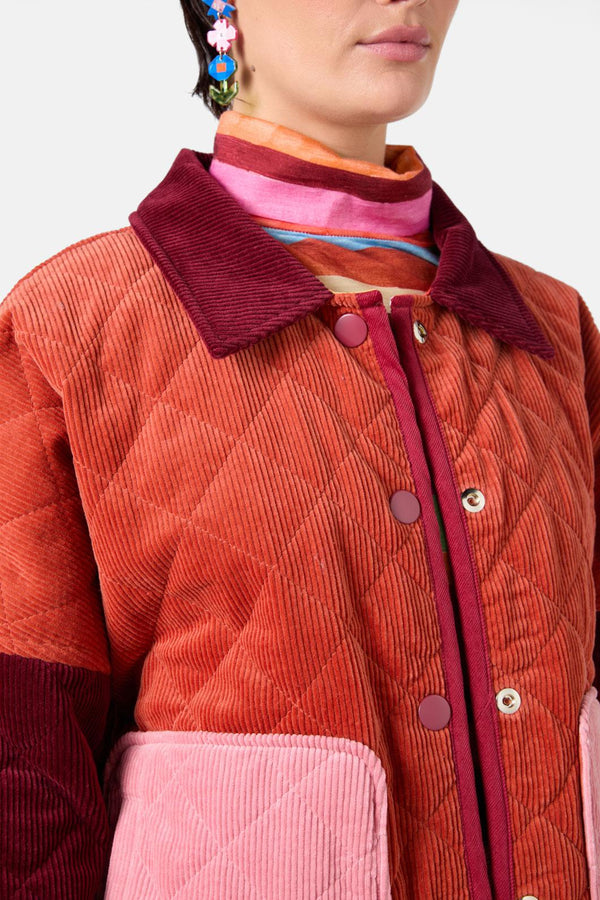 Gorman - Heirloom Reversible Quilted Jacket - print