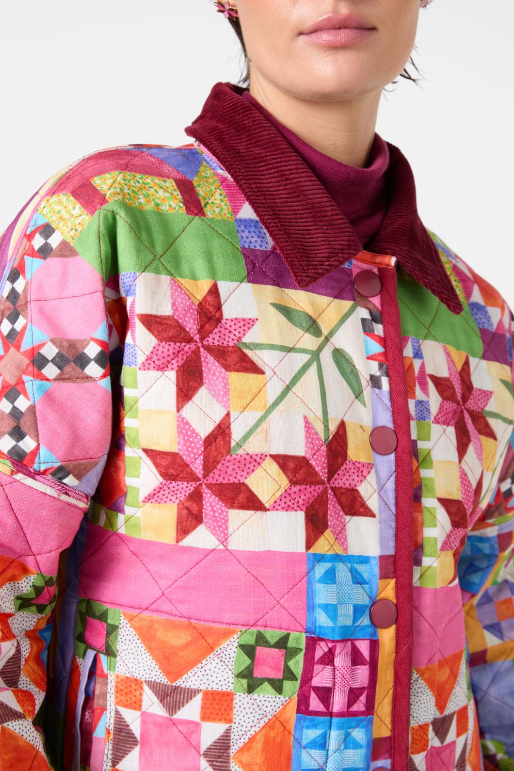 Gorman - Heirloom Reversible Quilted Jacket - print