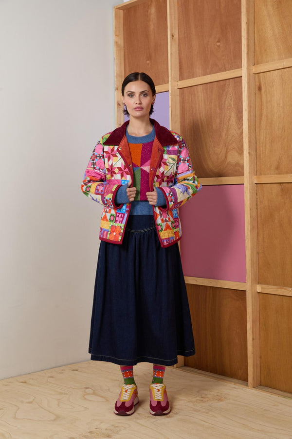 Gorman - Heirloom Reversible Quilted Jacket - print
