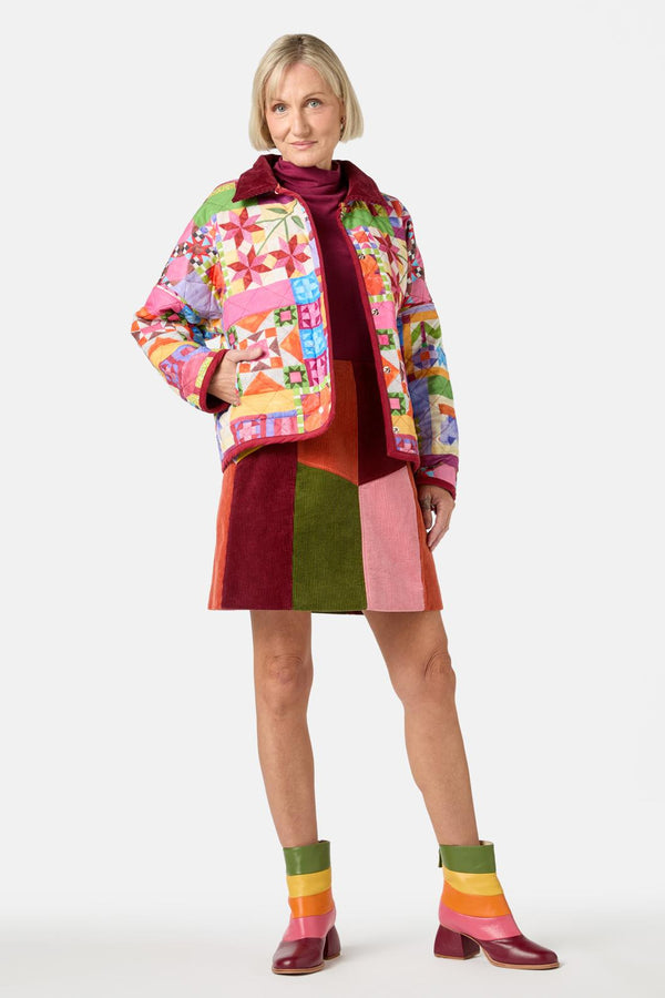 Gorman - Heirloom Reversible Quilted Jacket - print