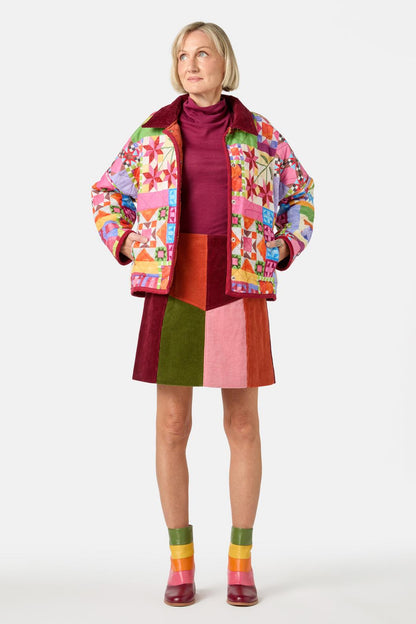 Gorman - HeirloomReversibleQuiltedJacke - print