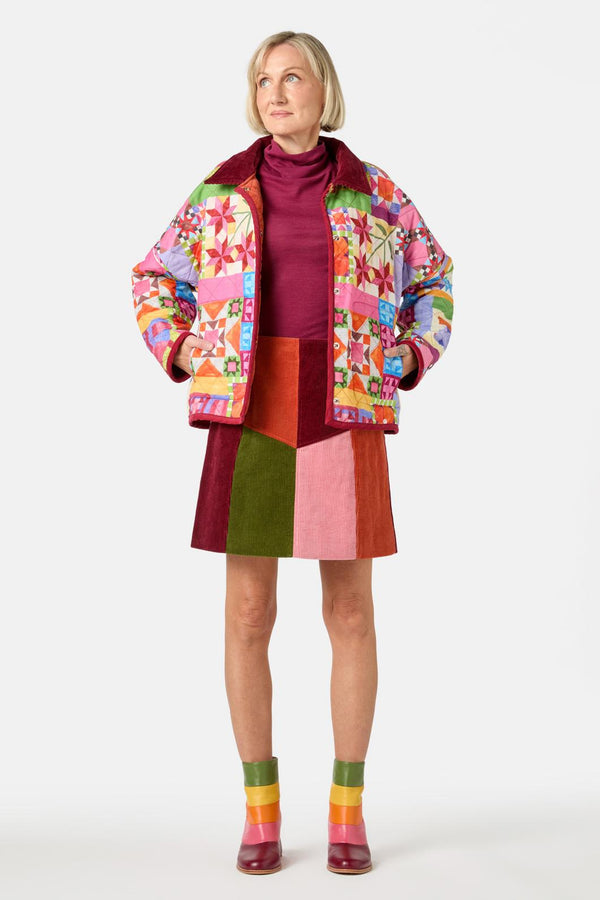 Gorman - Heirloom Reversible Quilted Jacket - print