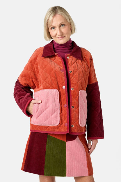 Gorman - HeirloomReversibleQuiltedJacke - print