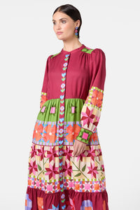 Gorman - Heirloom Tiered Long Dress - print