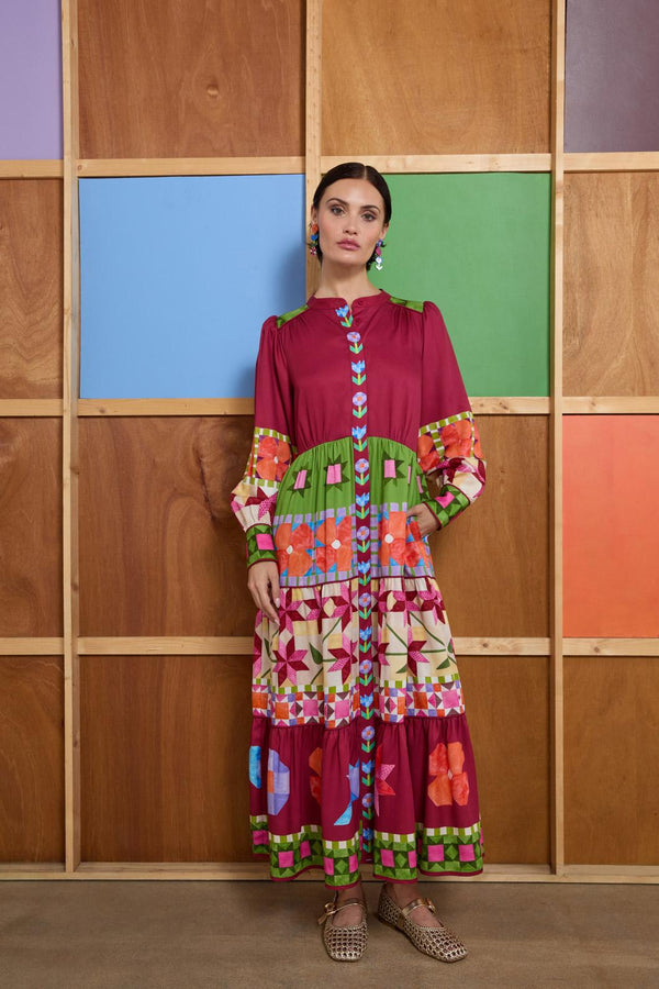 Gorman - Heirloom Tiered Long Dress - print