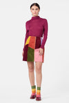 Gorman - Retro Spliced Cord Skirt - multi