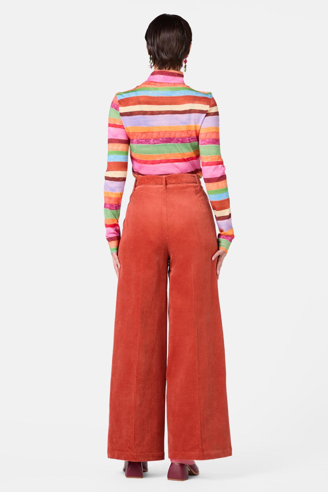 Gorman - Morrie Flare Cord Pant - blush