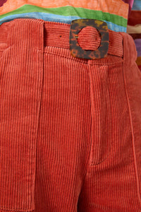 Gorman - Morrie Flare Cord Pant - blush