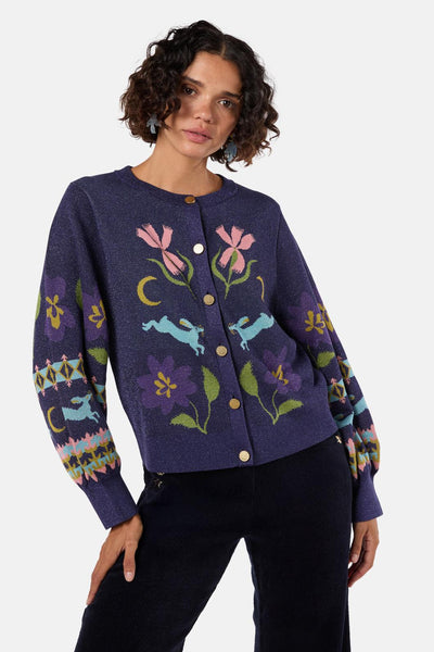 美品 DAIRIKU 417 edifice別注 flower cardigan DAIRIKU / ダイリク】417 EDIFICEだけのスペシャルな