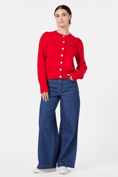 Gorman - Sweetheart Cardigan - red