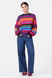 Gorman - Heirloom Stripe Jumper - multi