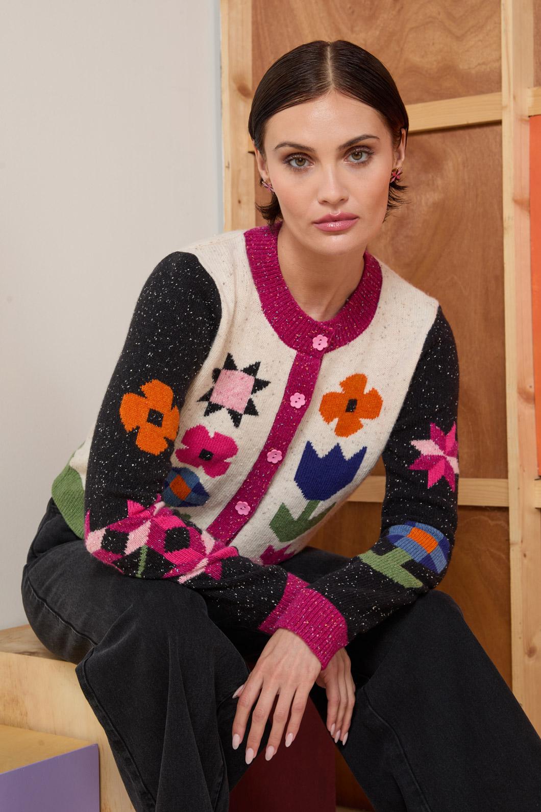 Gorman - Heirloom Patchwork Cardigan - multi