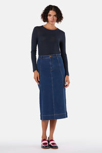 Gorman - Dahlia Skirt - dark-blue