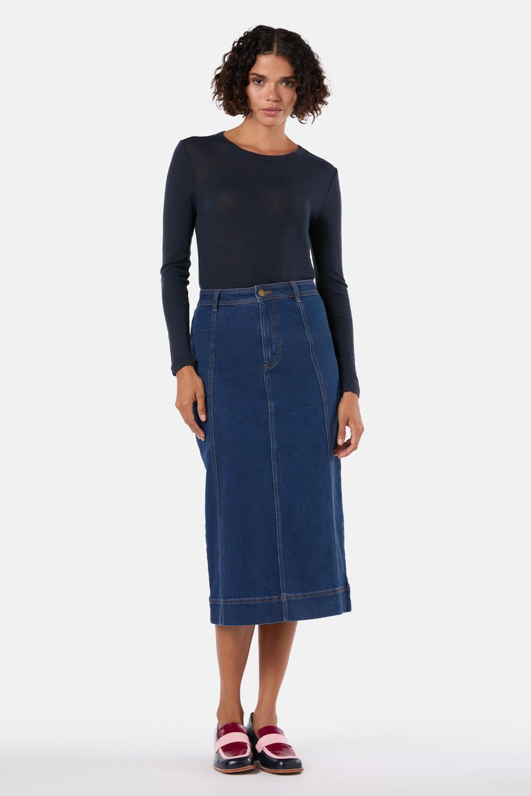 Gorman - Dahlia Skirt - dark-blue